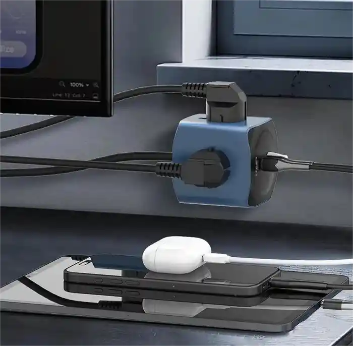 LDNIO SC3319 65W 6 in 1 Power Socket Cube 2500W Outlets